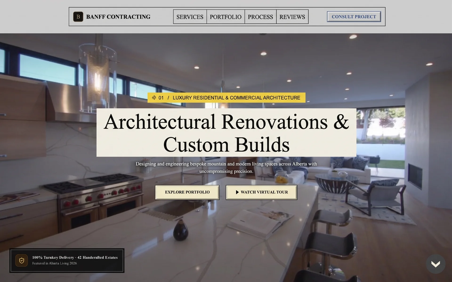 Banff Contracting Original Build